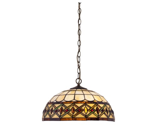 859-806-02 VELANTE Ð¡ÑÐ¸Ð»Ñ Tiffany ÑÐ²ÐµÑÐ¸Ð»ÑÐ½Ð¸Ðº Ð¿Ð¾Ð´Ð²ÐµÑÐ½Ð¾Ð¹, E27, 2x60W