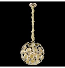 Хрустальная люстра Wertmark WE109.12.303 Brunella G9 40 Вт белое золото, прозрачный