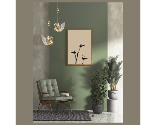 Подвесной светильник Letizia Wertmark WE466.02.306