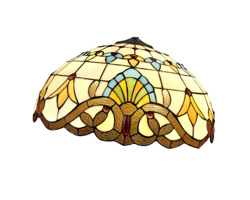 Подвесная люстра Тиффани Velante 830-806-03 бронза E27 3*60Вт