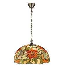 817-806-03 VELANTE Ð¡ÑÐ¸Ð»Ñ Tiffany ÑÐ²ÐµÑÐ¸Ð»ÑÐ½Ð¸Ðº Ð¿Ð¾Ð´Ð²ÐµÑÐ½Ð¾Ð¹, E27, 3x60W