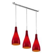 Подвесной светильник Wertmark WE210.03.176 Bootle хром, красный