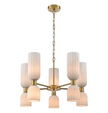 281-403-10 VELANTE Современный стиль светильник подвесной, E14, 10x40W