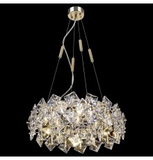 Люстра подвесная Wertmark WE155.06.303 NORMA E14 6*40 Вт золото