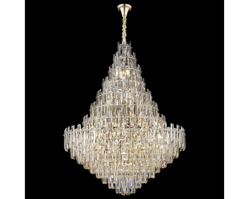 Люстра хрусталь Wertmark WE107.32.303 Lazzara золото E14 40 Вт