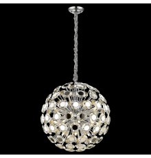 Люстра хрусталь Wertmark WE109.23.103 Brunella хром G9 40 Вт