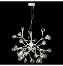 Подвесная люстра Wertmark WE241.36.003 Fiorita G4 LED 54 Вт белый, прозрачный