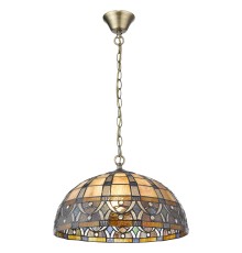 824-806-02 VELANTE Ð¡ÑÐ¸Ð»Ñ Tiffany ÑÐ²ÐµÑÐ¸Ð»ÑÐ½Ð¸Ðº Ð¿Ð¾Ð´Ð²ÐµÑÐ½Ð¾Ð¹, E27, 2x60W