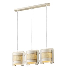 523-716-03 VELANTE Деревянный стиль светильник подвесной, E27, 3x40W