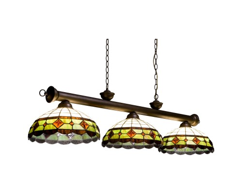 855-803-03 VELANTE Ð¡ÑÐ¸Ð»Ñ Tiffany ÑÐ²ÐµÑÐ¸Ð»ÑÐ½Ð¸Ðº Ð¿Ð¾Ð´Ð²ÐµÑÐ½Ð¾Ð¹, E27, 3x60W