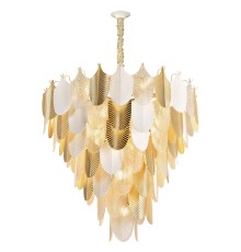 Подвесная люстра Wertmark WE126.51.303 Arctioma золото E14 40 Вт