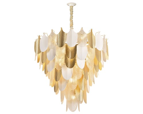 Подвесная люстра Wertmark WE126.51.303 Arctioma золото E14 40 Вт