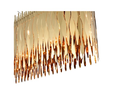 Подвесная люстра Wertmark WE128.12.323 Celina E14 40 Вт золото