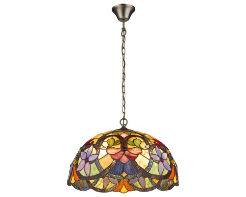 818-806-03 VELANTE Ð¡ÑÐ¸Ð»Ñ Tiffany ÑÐ²ÐµÑÐ¸Ð»ÑÐ½Ð¸Ðº Ð¿Ð¾Ð´Ð²ÐµÑÐ½Ð¾Ð¹, E27, 3x60W