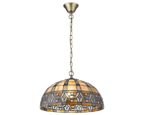 824-806-02 VELANTE Ð¡ÑÐ¸Ð»Ñ Tiffany ÑÐ²ÐµÑÐ¸Ð»ÑÐ½Ð¸Ðº Ð¿Ð¾Ð´Ð²ÐµÑÐ½Ð¾Ð¹, E27, 2x60W