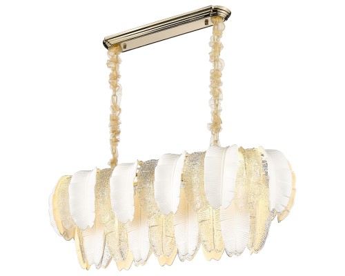 Подвесная люстра Wertmark WE125.14.303 Alexia золото E14 40 Вт