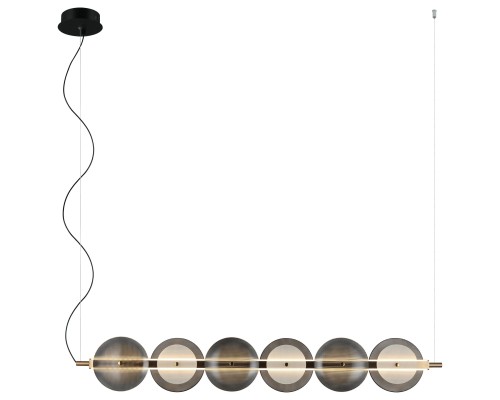 220-043-06 VELANTE Современный стиль светильник подвесной, LED, 29W, 3000K