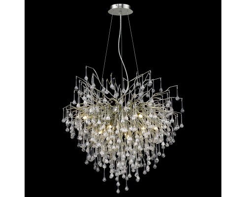 Подвесная люстра Wertmark WE189.09.203 Dionisia матовый никель G9 40 Вт