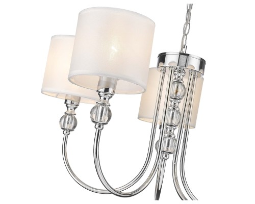 Люстра подвесная Velante 295-103-05 E14 5*40 Вт хром