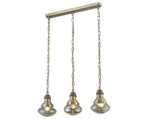 Подвесной светильник Velante 306-503-03 бронза, дуб