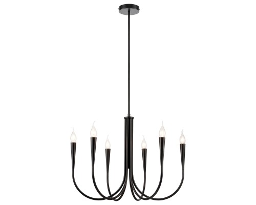 368-023-06 VELANTE Классический стиль светильник подвесной, E14, 6x40W