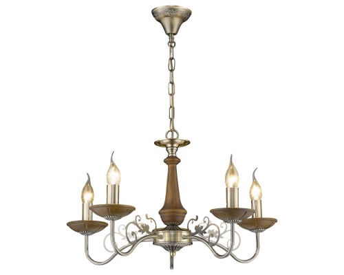 307-503-05 VELANTE Классический стиль светильник подвесной, E14, 5x60W