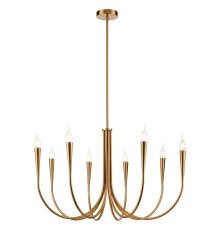 368-503-08 VELANTE Классический стиль светильник подвесной, E14, 8x40W