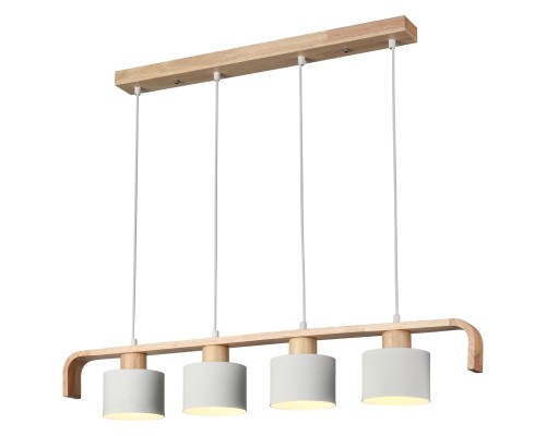 521-706-04 VELANTE Деревянный стиль светильник подвесной, E27, 4x60W