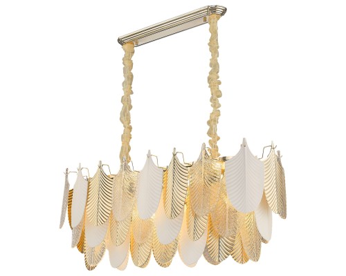 Подвесная люстра Wertmark WE126.14.303 Arctioma золото E14 40 Вт