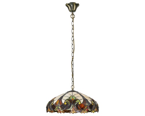 815-806-03 VELANTE Ð¡ÑÐ¸Ð»Ñ Tiffany ÑÐ²ÐµÑÐ¸Ð»ÑÐ½Ð¸Ðº Ð¿Ð¾Ð´Ð²ÐµÑÐ½Ð¾Ð¹, E27, 3x60W