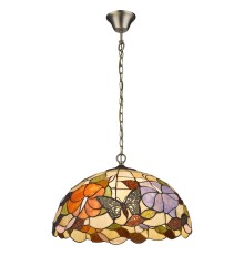816-806-03 VELANTE Ð¡ÑÐ¸Ð»Ñ Tiffany ÑÐ²ÐµÑÐ¸Ð»ÑÐ½Ð¸Ðº Ð¿Ð¾Ð´Ð²ÐµÑÐ½Ð¾Ð¹, E27, 3x60W