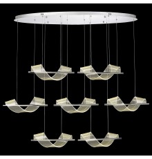 WE452.07.123 WERTMARK HILDA светильник подвесной, LED, 7x14W, 3000K