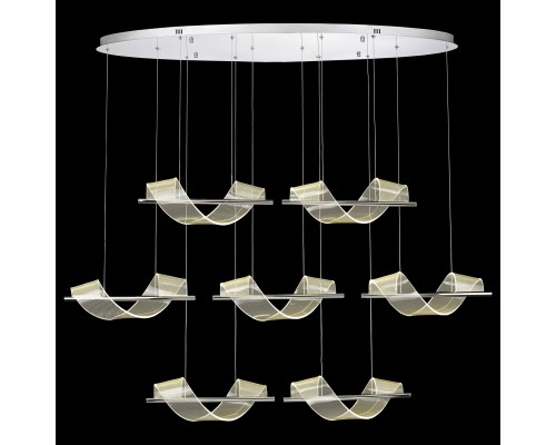 WE452.07.123 WERTMARK HILDA светильник подвесной, LED, 7x14W, 3000K