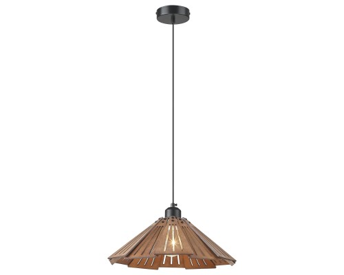 529-706-01 VELANTE Деревянный стиль светильник подвесной, E27, 40W