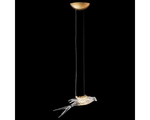 Люстра подвесная светодиодная Wertmark WE183.01.503 VIVIANA LED 2 Вт античная медь 3000K