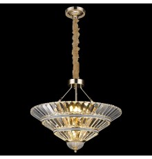 Хрустальная люстра Wertmark WE147.08.303 Nicole E14 40 Вт золото, прозрачный