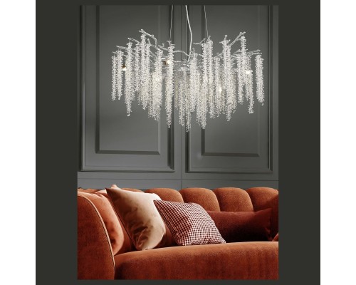 185-103-10 VELANTE Классический стиль светильник подвесной, G9, 10x40W