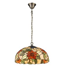 817-806-02 VELANTE Ð¡ÑÐ¸Ð»Ñ Tiffany ÑÐ²ÐµÑÐ¸Ð»ÑÐ½Ð¸Ðº Ð¿Ð¾Ð´Ð²ÐµÑÐ½Ð¾Ð¹, E27, 2x60W