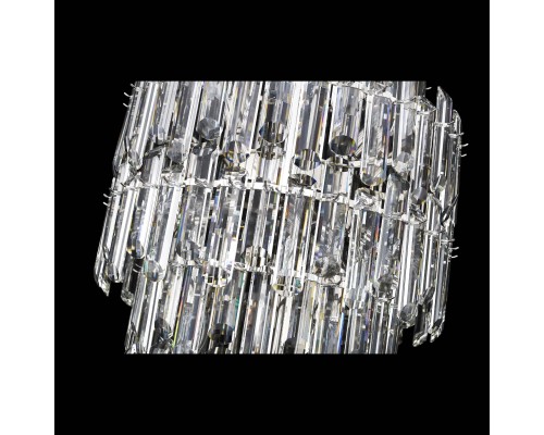 Хрустальная люстра Wertmark WE107.23.103 Lazzara E14 40 Вт никель, прозрачный