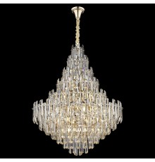 Люстра хрусталь Wertmark WE107.21.303 Lazzara золото E14 40 Вт