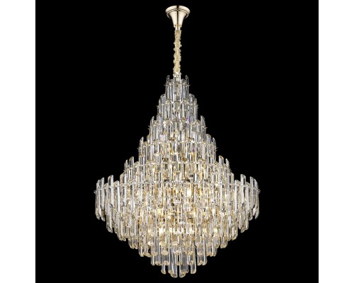 Люстра хрусталь Wertmark WE107.21.303 Lazzara золото E14 40 Вт