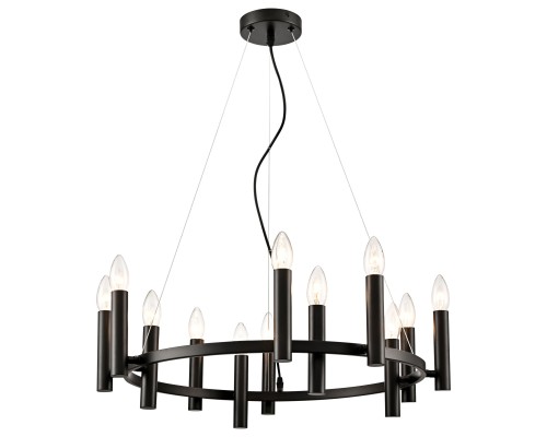 367-023-12 VELANTE Классический стиль светильник подвесной, E14, 12x40W