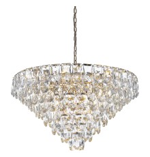 Хрустальная люстра Wertmark WE106.22.103 Lavinia E14 40 Вт белое золото