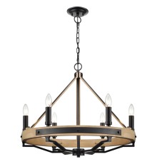 WE586.06.023 WERTMARK BRENDA светильник подвесной, E14, 6x40W