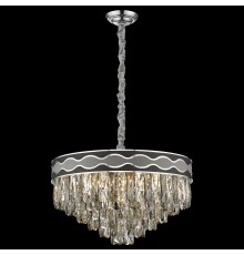 Хрустальная люстра Wertmark WE135.12.103 Calista E14 40 Вт хром, серый, черный, прозрачный