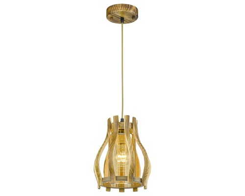 Светильник подвесной Velante 540-706-01 E27 40 Вт жженый дуб