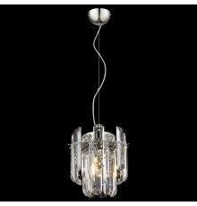 Люстра хрусталь Wertmark WE107.01.103 Lazzara никель E14 40 Вт