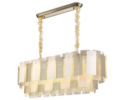 Подвесная люстра Wertmark WE124.14.323 Agati золото E14 40 Вт