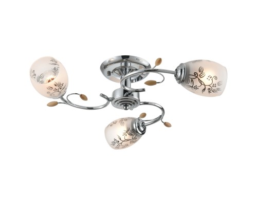 762-107-03 VELANTE Классический стиль светильник потолочный, E27, 3x40W