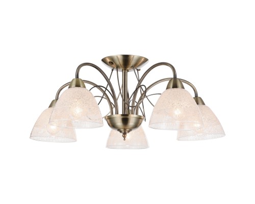 352-507-05 VELANTE Классический стиль светильник потолочный, E14, 5x60W